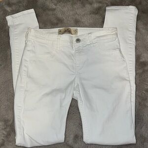 Hollister Super Skinny White Jeans, Women’s 1R W25 L25